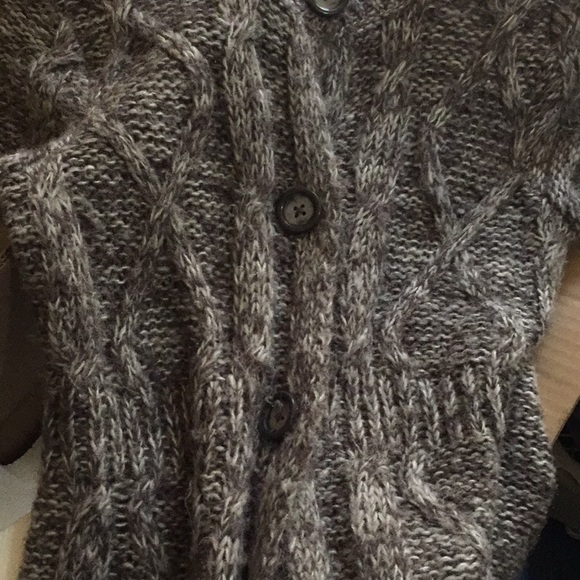 Maternity button down sweater tee - Picture 4 of 4